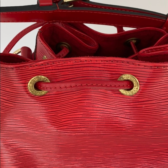 ❤️ LOUIS VUITTON Epi Noe Castillan Red ❤️ - Picture 12 of 14